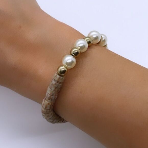 NWT Wool + Pepper Co. Beaded Bracelet - Picture 4 of 6